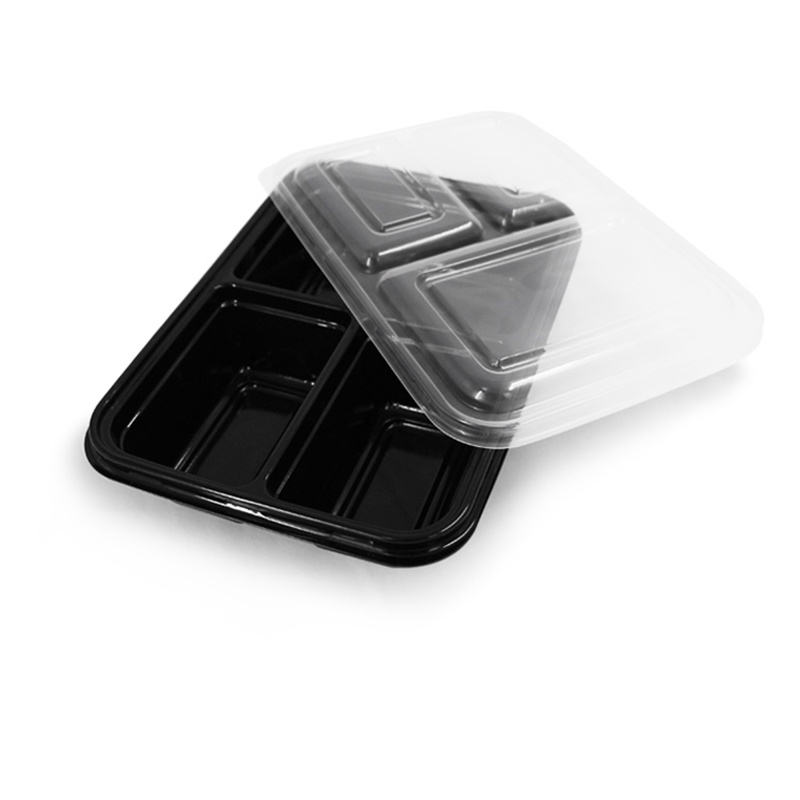 3 compartment PP food container (6)